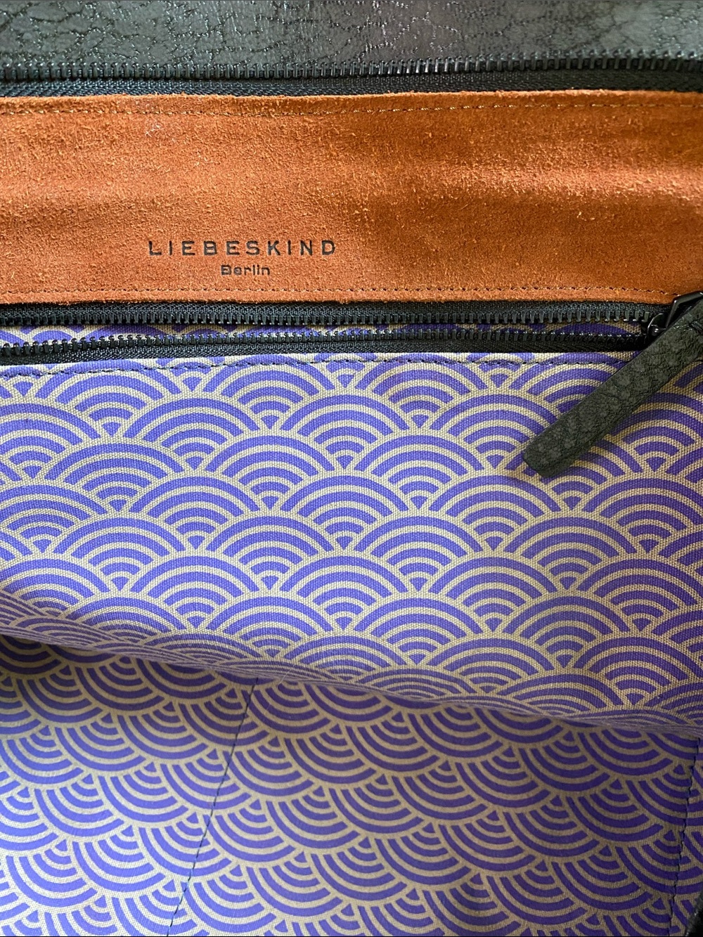 Weekender Liebeskind black leather bag - Picture 3 of 11